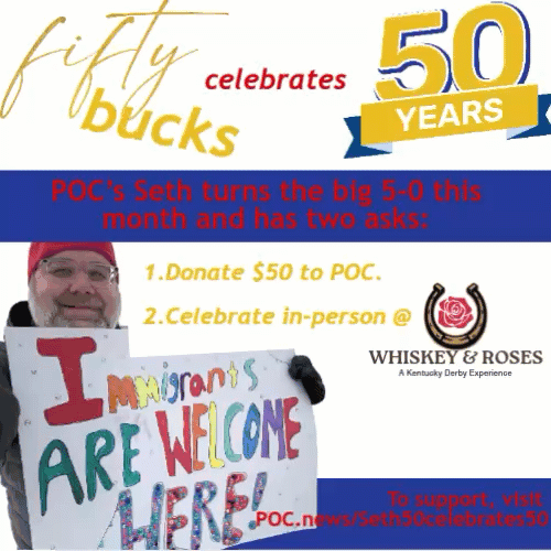 50 for 50 Donation Campaign